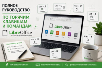 Комбинации клавиш для быстрой работы в LibreOffice Writer